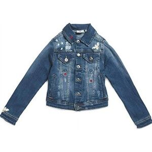 EUC AG Kids Adriano Goldschmied Big Ella Jacket Blue Bell Girls Size 6X